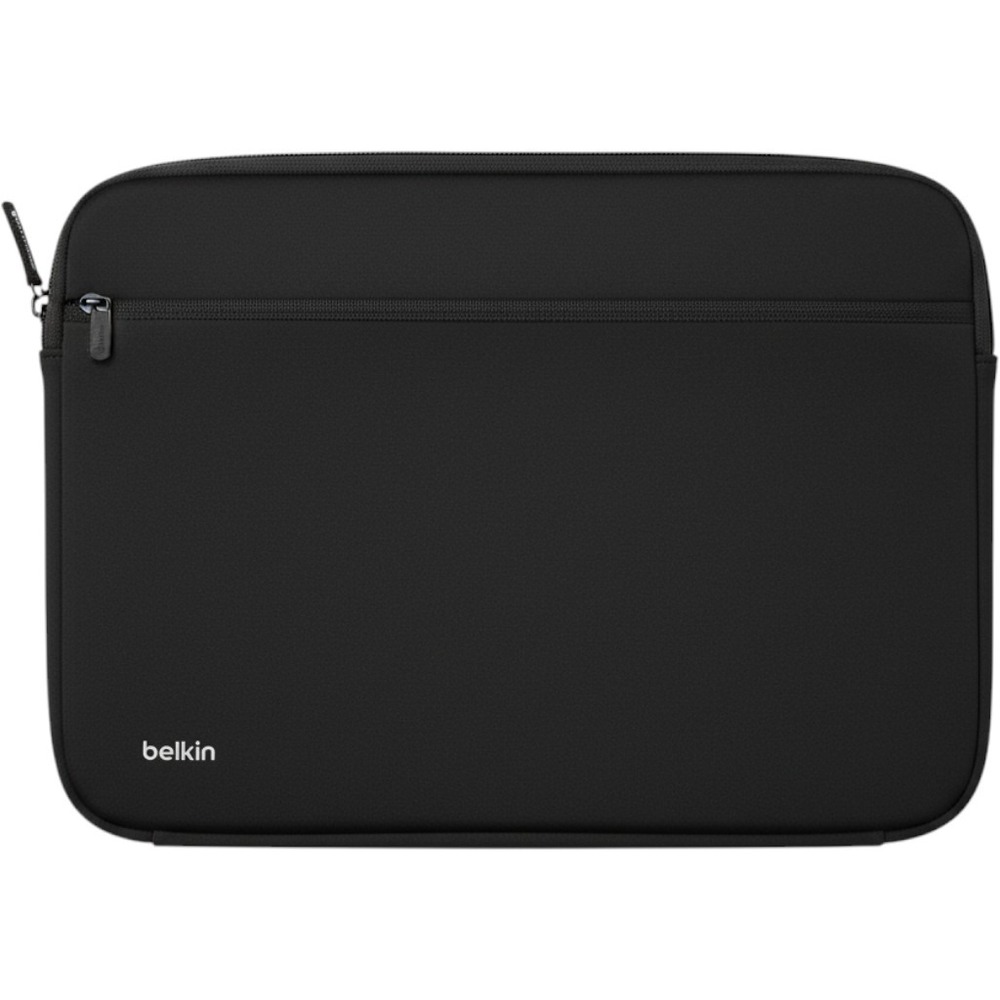 Belkin Black Neoprene Laptop Tablet Sleeve Case Zippered Pocket X-0033